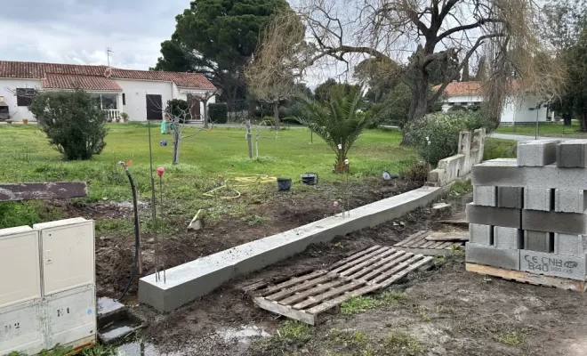 Réfection de clôture à Solaro, Ventiseri, MARE E MACHJA