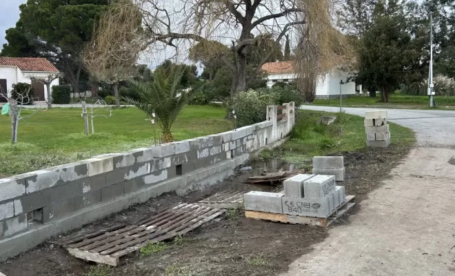 Réfection de clôture à Solaro, Ventiseri, MARE E MACHJA