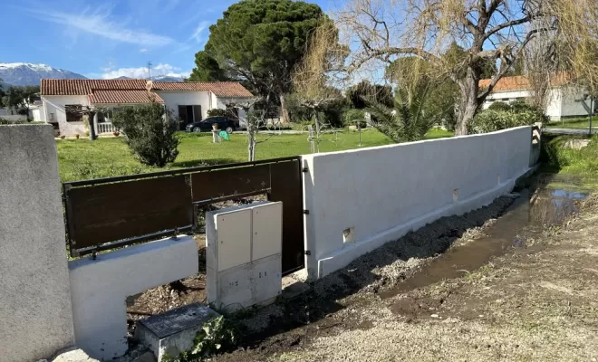 Réfection de clôture à Solaro, Ventiseri, MARE E MACHJA